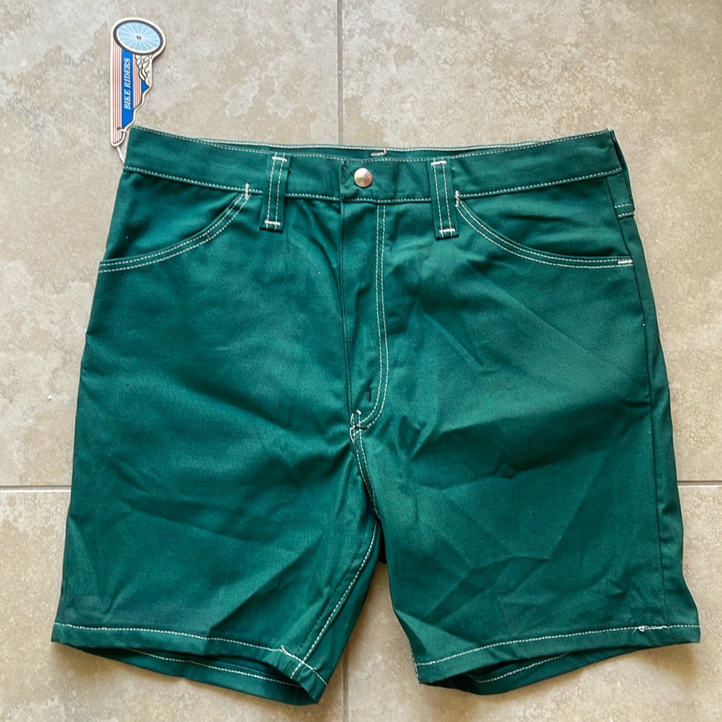 1980s Wrangler Vintage Green Shorts